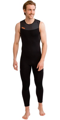 2026 Jobe Mens Toronto 2mm Long John Wetsuit 303823001 - Black