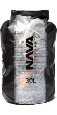 2026 Nava Performance 30l Drybag Med Rygsækstropper Nava004 - Sort