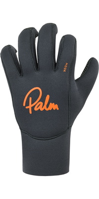 2026 Palm Hook 3mm Neoprene Gloves 12325 - Jet Grey