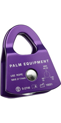 2026 Palm Prussik Pasning Remskive 12602 - Lilla