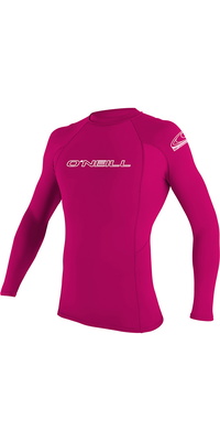 2026 ONeill Youth Basic Skins Langærmet Lycravest Watermelon 3346
