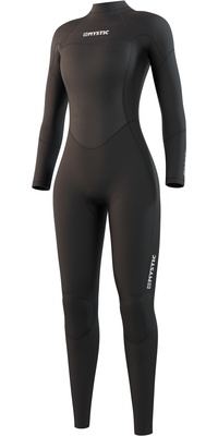 Mystic Kvinder Star 3/2mm Back Zip Våddragt 210318 - Black