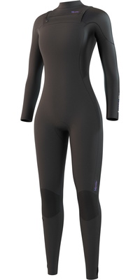 2025 Mystic Jayde Til Kvinder 4/3mm Dobbelt Front Zip Våddragt 35000.230013 - Sort