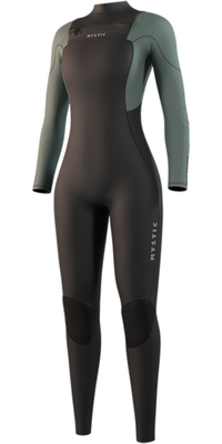 Mystic Star 5/3mm Chest Zip 2026 Våddragt Til Kvinder 35000.250050 - Dark Olive