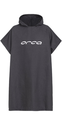 2026 Orca Hættehåndklæde Med Poncho -mønster JVBWTT01 - Black