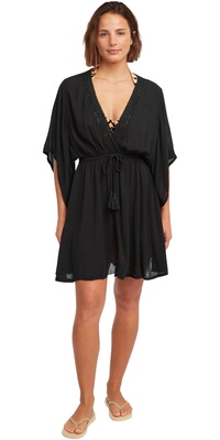 2026 ONeill Dame Basis Tokeena Cover Up Kjole 1300138 - Black Out