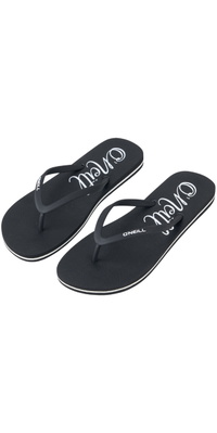 2026 O'Neill Dame Profile Logo Sandaler 1400074 - Black Out