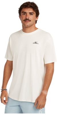 2026 O'Neill Herre Lille Logo T-Shirt 2850371 - Snow White