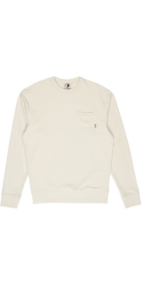 2026 T & C Surf Designs Herre YY 71 Lomme Crew Sweat TM7CF - Vintage White