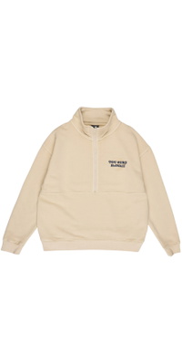 2026 T & C Surf Designs Herre TCSH Kvart Zip Sweatskjorte TM7CF - Greige