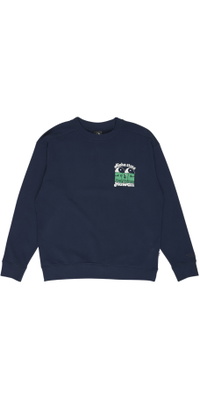 2026 T & C Surf Designs Herre Aloha State Crew Sweat TM7CF - Dark Navy