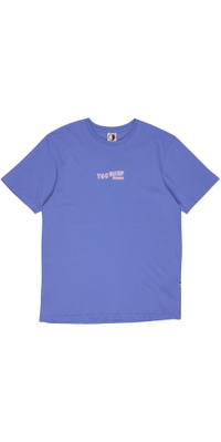 2026 T & C Surf Designs Herre Twisted Tryk Kortærmet Tee TM7TS - Blueberry
