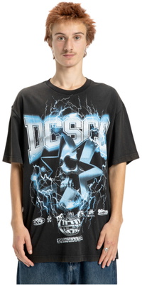 2026 DC Shoes Kranie Chok Tee EDYZT04351 - Black