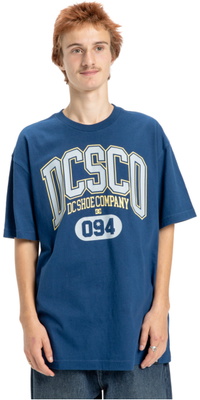 2026 DC Shoes Herre Valgfri Tee EDYZT04361 - Estate Blue