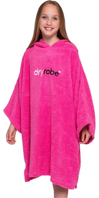 2026 Dryrobe Hættetrøje I økologisk Bomuld Til Børn V3DRJOCTR - Pink