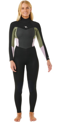 Rip Curl Omega 3/2mm GBS Back Zip 2025 Våddragt Til Kvinder, 157WFS Khaki