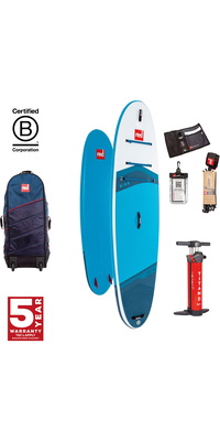 2026 Red Paddle Co 106 Ride MSL Stand Up Paddle Board , Taske & Pumpe 001-001-001-0098 - Blue