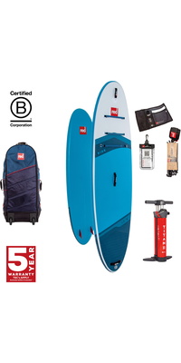 2026 Red Paddle Co 10'8'' Ride MSL Stand Up Paddle Board , Taske Og Pumpe 001-001-001-0101 - Blue