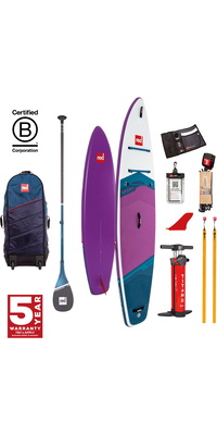 2026 Red Paddle Co 11'0'' Sport MSL Stand Up Paddle Board , Taske, Pumpe & Prime Letvægtspagaj 001-001-002-0059 - Purple