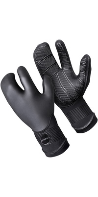 2026 ONeill Psycho Tech 5mm Lobster Neoprene Gloves Black 5108