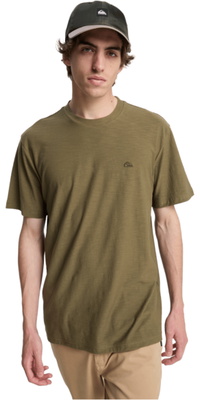 2026 Quiksilver Herre Rundhals T-Shirt EQYKT04391 - Grape Leaf