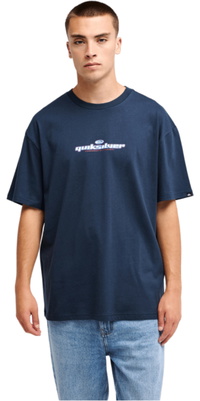 2026 Quiksilver Herre Slacker T-shirt EQYZT08444 - Dark Navy
