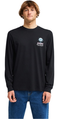 2026 Billabong Herre Portal Langeærmet T-Shirt EBYZT00627 - Black