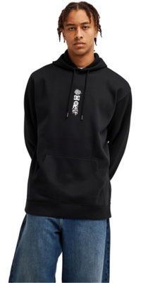2026 DC Shoes Herre Uklar Boble Hoodie EDYSF03278 - Black