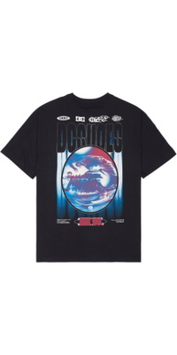 2026 DC Shoes Herre Uklar Boble T-Shirt EDYZT04492 - Black