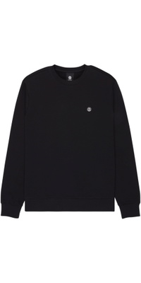 2026 Element Herre Broderi Crew Sweatshirt ELYFT00197 - Flint Black