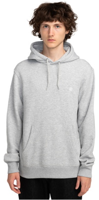2026 Element Herre Broderet Hoodie ELYFT00198 - Mid Grey Heather