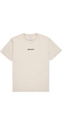 2026 Element Herre Lavkases BP T-shirt ELYZT00594 - Oat Milk