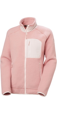 2025 Helly Hansen Dame Imperial Pile Fleece Block Jakke 49468 - Pink Salt