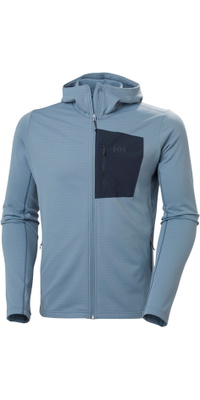 2025 Helly Hansen Herre Versalite- Fleece -jakke Med Hætte 49547 - Washed Navy