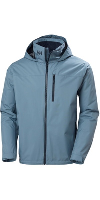 2026 Helly Hansen Herre Crew Hooded Midlayer Jakke 2.0 34442 - Washed Navy