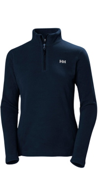 2025 Helly Hansen Dame Daybreaker 1/2 Lynlås Fleece 50845 - Navy