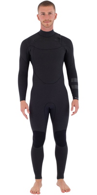 2025 Hurley Mens Plus 5/3mm Chest Zip Våddragt MFS0012504 -.. Black