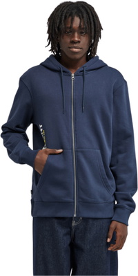 2026 Element Herre Kast Op Zip Gennem Hoodie ELYSF00372 - Eclipse Navy