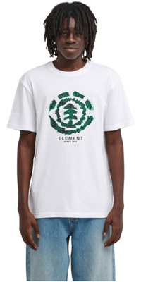 2026 Element Herre Rokys T-shirt ELYZT00695 - Optic White