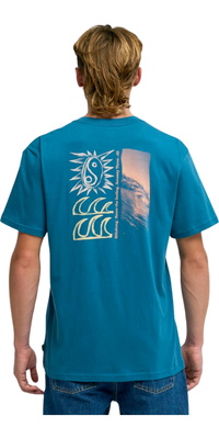 2026 Billabong Herre Følelsen T-Shirt EBYZT00564 - Real Teal