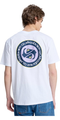 2026 Quiksilver Herre Dualitet T-Shirt EQYZT08290 - White
