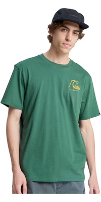 2026 Quiksilver Herre Evo Original T-shirt EQYZT08263 - Forest