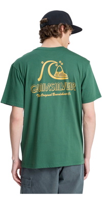 2026 Quiksilver Herre Evo Original T-shirt EQYZT08263 - Forest