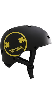 2026 Mystic Vandal Pro Dirty Habits-hjelm 35009.260635  Black / Gul