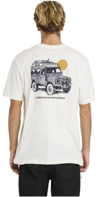 2026 Billabong Herre Lav Spor T-shirt 24A501605 - Off White