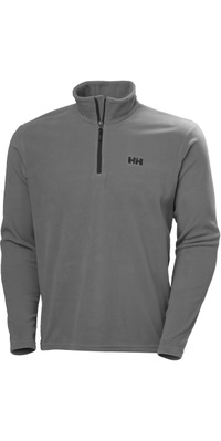 2026 Helly Hansen Herre Daybreaker 1/2 Glidelås Fleece 48286 - Thunder Grey