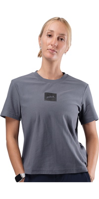 2026 Zhik Logo-T-shirt I Bomuld Til Kvinder TEE-0735-SLT-W - Slate