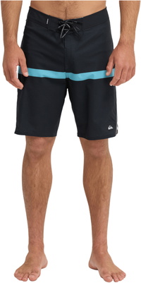 2026 Quiksilver Herre- Highline -printede 20 Boardshorts EQYBS04930 - Black Aerostripe
