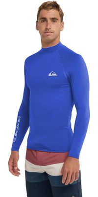 2026 Quiksilver Herre- Everyday -lycra-vest Med Lange ærmer Og UPF 50 AQYWR03131 - Monaco Blue