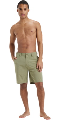 2026 Quiksilver Herrebukser I Meleret Amphibian-stil, 19 EQYHY03877 - Khaki Heather
